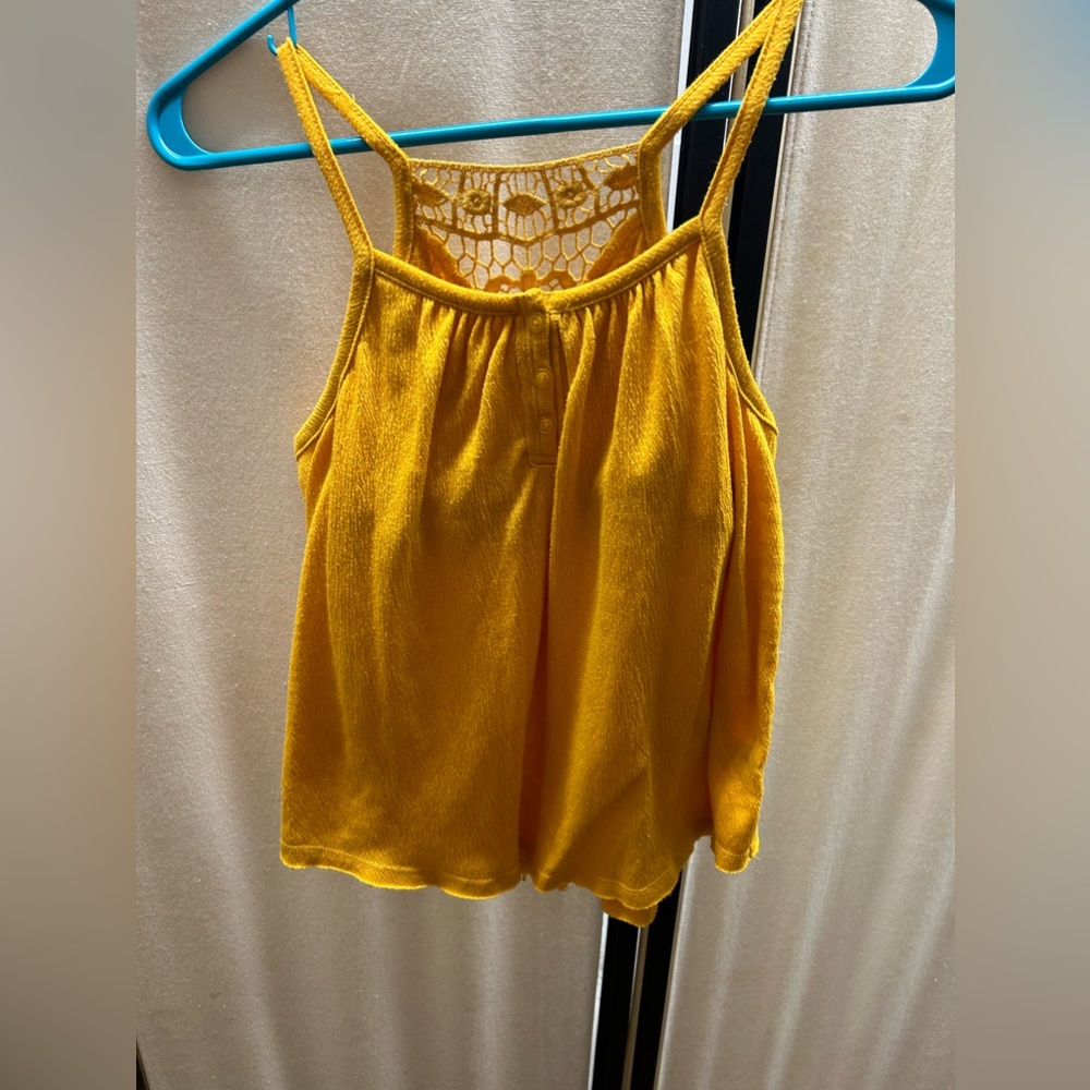 Mudd yellow tank top